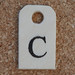 Wooden Tag C