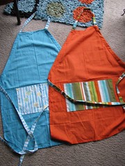 teatowel aprons from the Mother