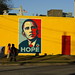 Day 55 - Barack Obama Mural in Houston Texas (Houston Graffiti Art) by Marco From Houston