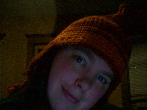 My stripey hat (on Flickr)