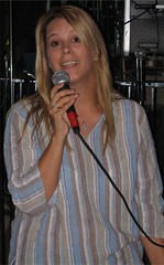 Kristine singing