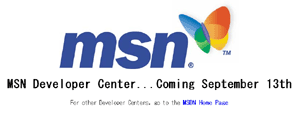 MSN Developer Center