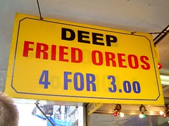 deep fried oreos