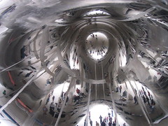 Interior dome of the Bean