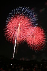fireworks of Tsuchiura