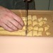 Teiglach - shaping and cutting dough