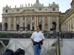 Frente al Vaticano