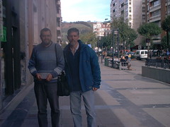 claudio y martin en Bilbao