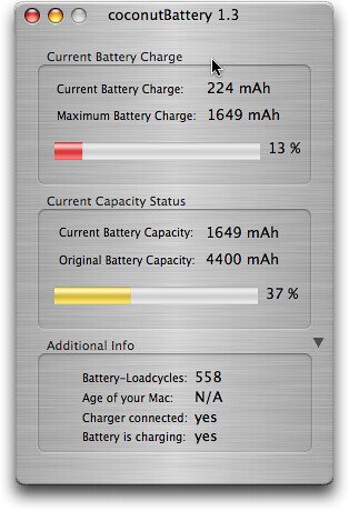 My iBook battery is dying