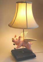 pig lamp