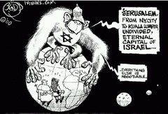 Arab anti-Semitic world cartoon