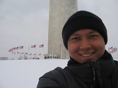 Self-Portrait At Washington Monument