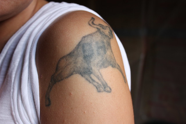 Tribal Tattoos Taurus. great Taurus tattoo designs