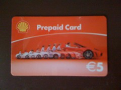 Shell Prepaid Karte