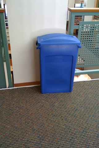 Paper recycling bins