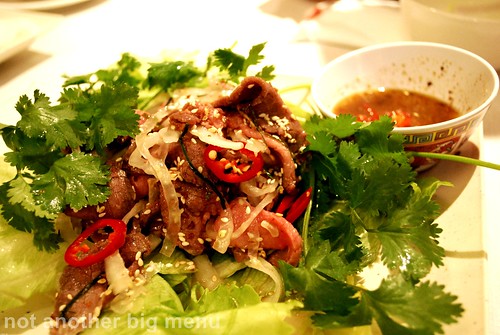 Tay Do - beef salad (Bo Tai Chanh) £7