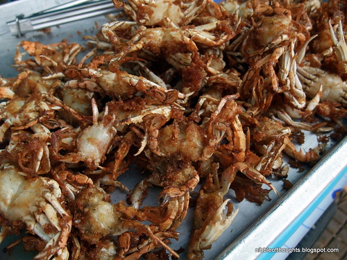 fried crab @ tha tien pier