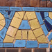aa gold blue mosaic tile
