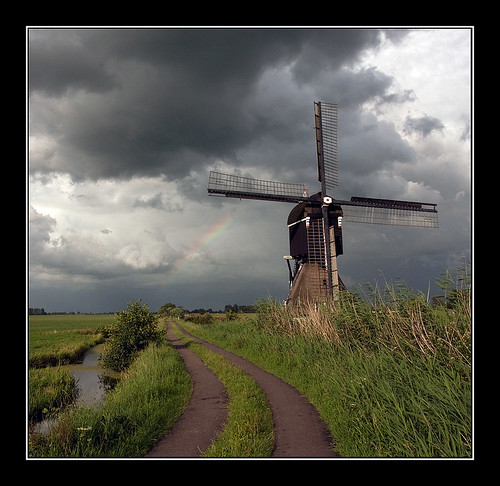 shower is coming over the Dutch mountains by 31066444@N05