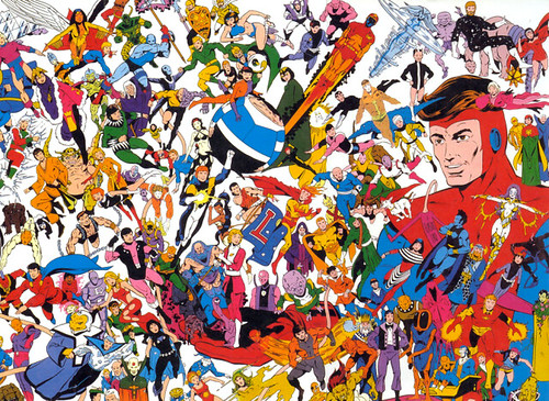 Legion poster by Keith Giffen 1983 right side