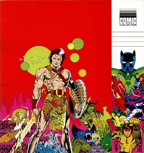 Steranko Comic Collector cover 1