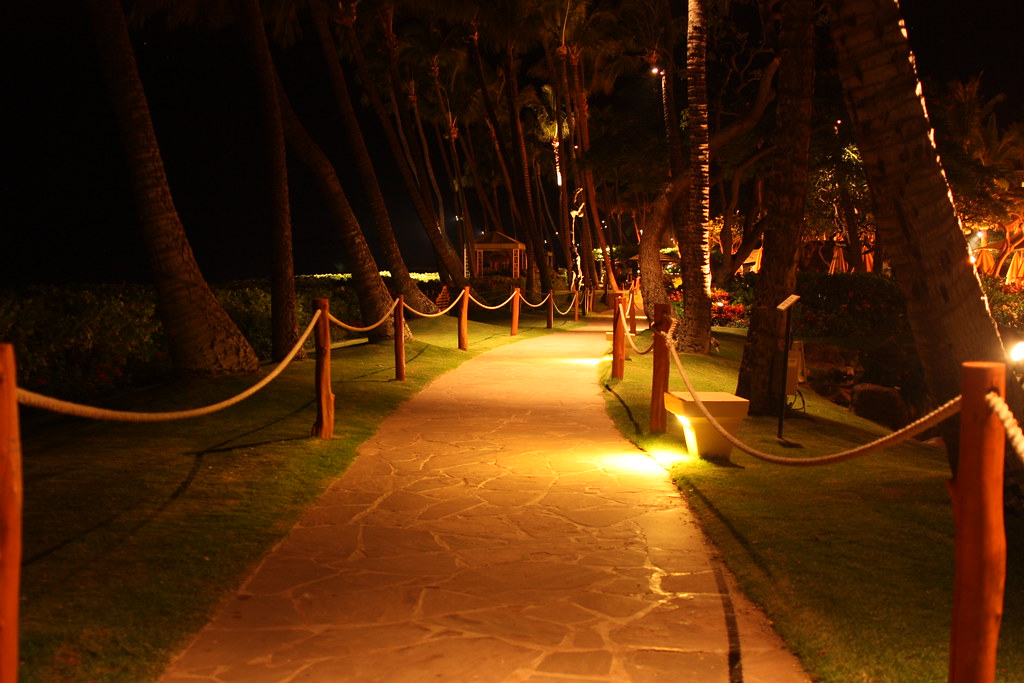 Beachwalk at Night