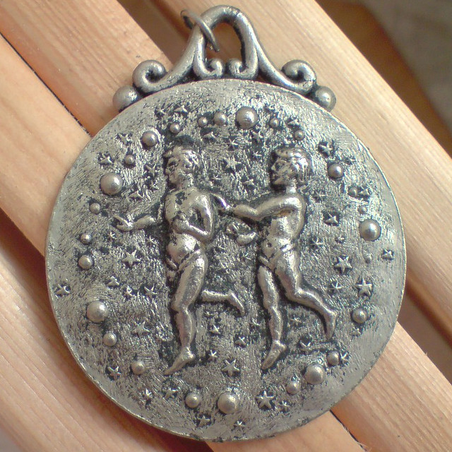 Astrological sign Twin pendant | Flickr - Photo Sharing!