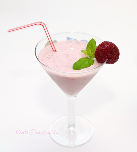 Клубничный смузи | Strawberry smoothie
