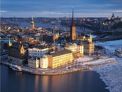 Winter di Stockholm, Sweden