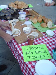 Bike Commute Breakfast at City Hall