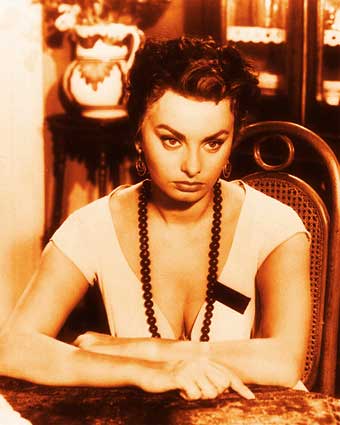 sophia loren guess. starring Sophia Loren.