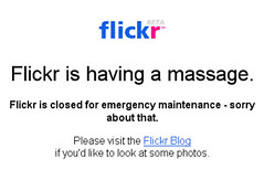Flickr problem