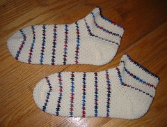 Butterfly Stripe Socks