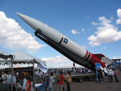 Demonstration rocket at the X-Prize Cup