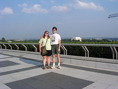 Me and Andrew on the Kennedy Center terrace