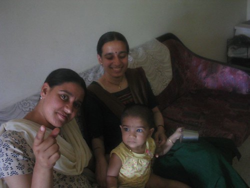 With Anju and Aparna atthais