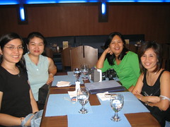 With friends at Table 7