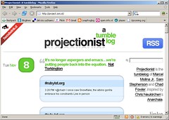 Projectionist: A tumblelog