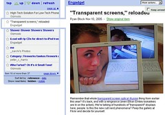 trans-screen