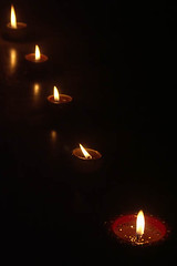 Deepawali - five lamps