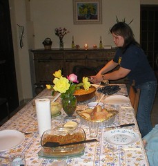 Preparing the table