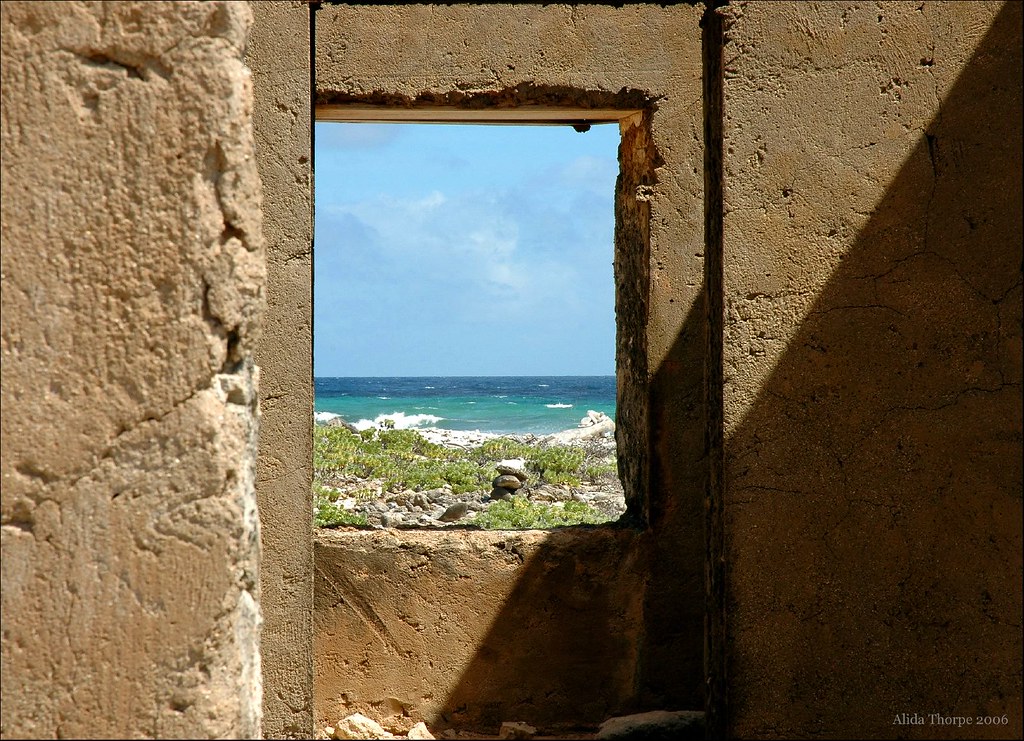 through the caribbean window