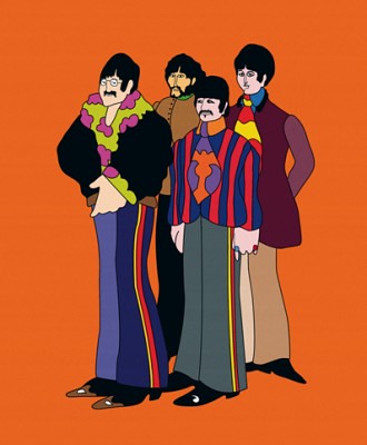 The Beatles in Yellow Submarine
