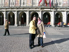 Gil e Kika em Madrid