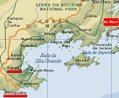 map of parati
