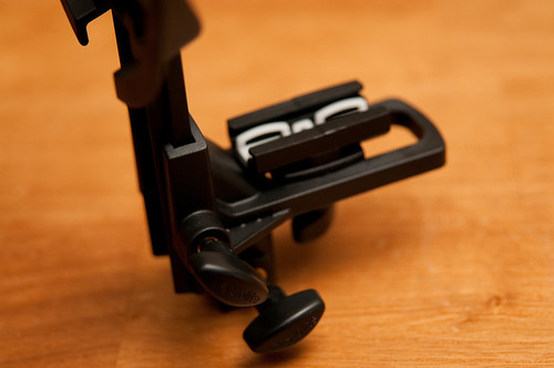 Close up of the shoe mount