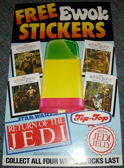 Tp-Top Return of the Jedi Iceblock - Ewok Stickers | Flickr - Photo