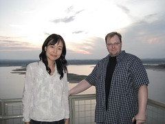 Toshie Suzuki and Keith Goode at The Oasis