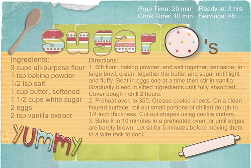 My Sugar Cookie Recipe