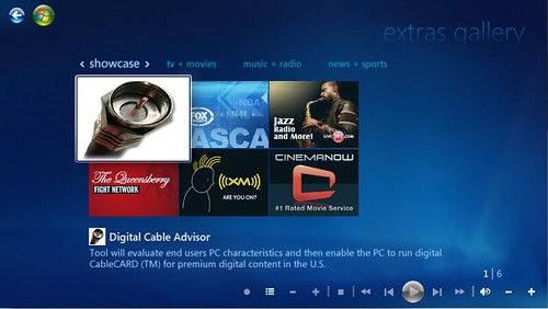 Windows 7 MC Digital Cable Advisor